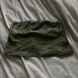 Olive Green Women's Tube Top